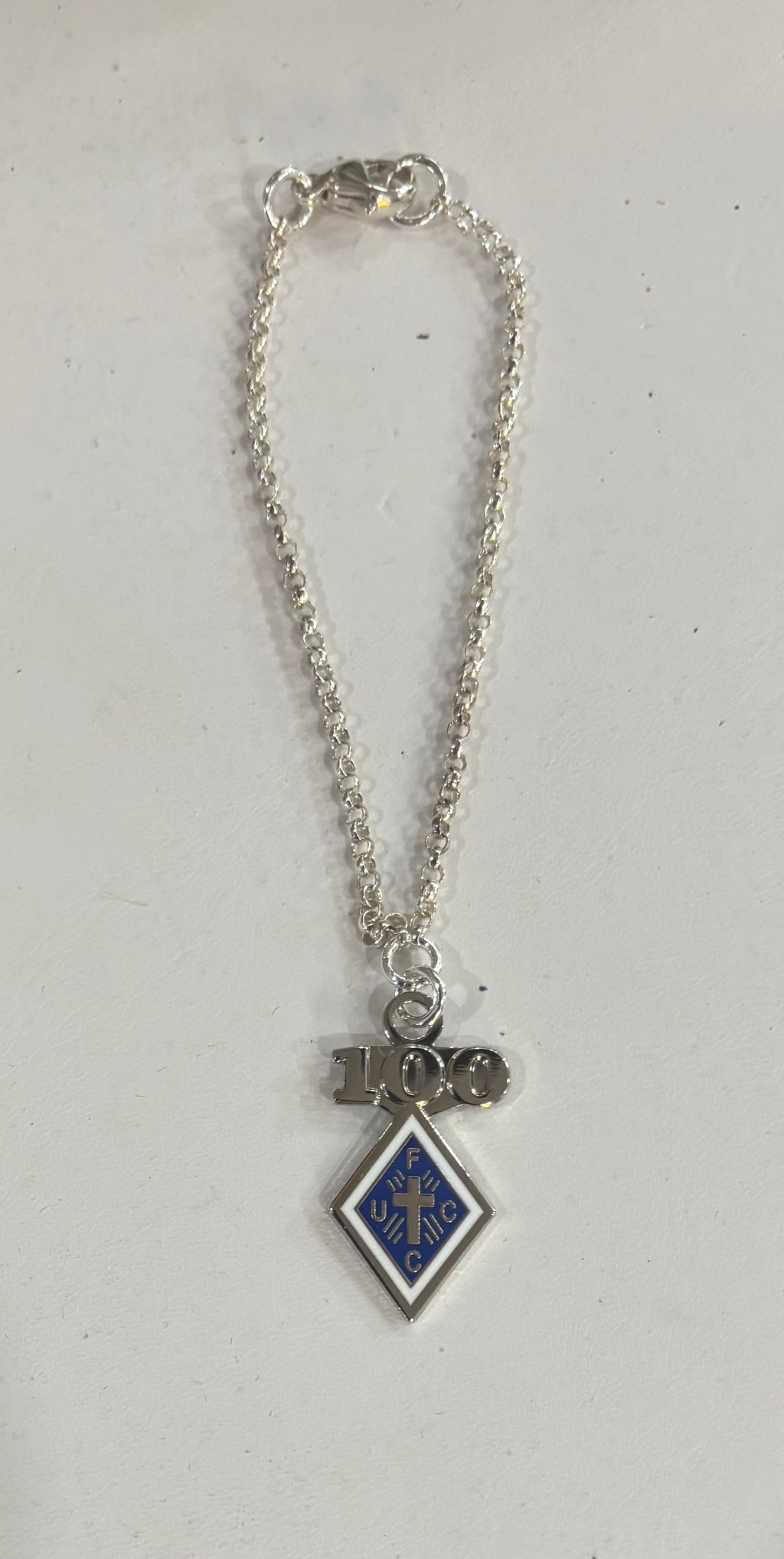 100 Year STERLING SILVER CHAIN BRACELET